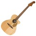 Fender Newporter Player Electro Acoustic WN, Natural - Front View