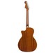 Fender Newporter Player Electro Acoustic WN, Natural - Rear View