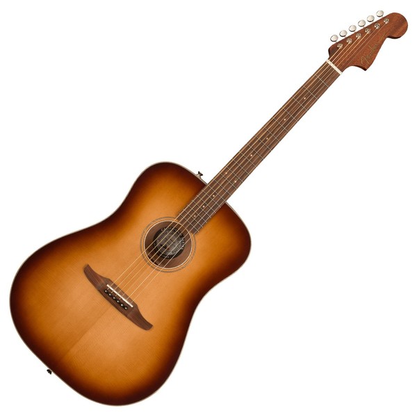Fender Redondo Classic Electro Acoustic, Aged Cognac Burst - Front View