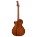 Fender Newporter Classic Electro, Aged Cognac Burst - Rear View