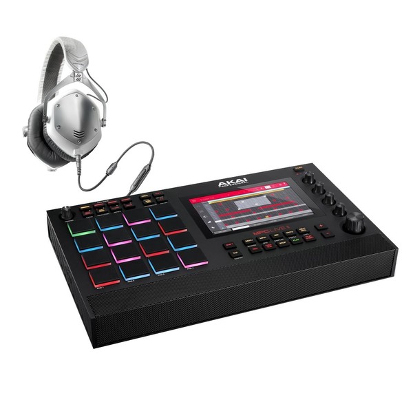 Akai Professional MPC Live II with V-Moda M-100 Headphones at ...