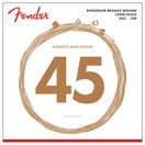 Fender 8060 Phosphor Bronze Long Scale Acoustic Bass Strings, 45-100