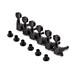 Gotoh SG381-07-L6 Tuners Set of 6, Black Chrome - Main