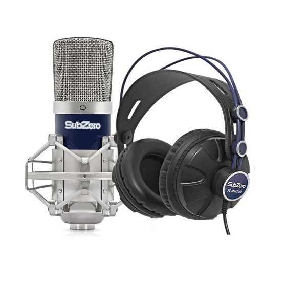 SubZero SZC-400 Microphone and Headphone Pack