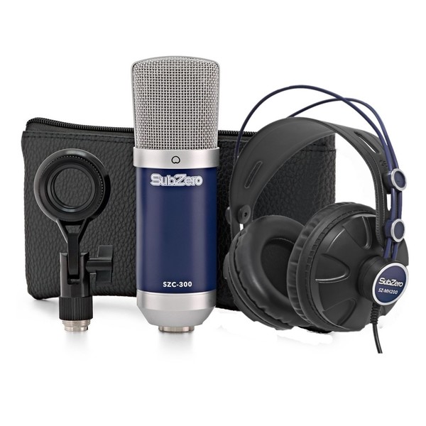 SubZero SZC-300 Microphone and Headphone Pack