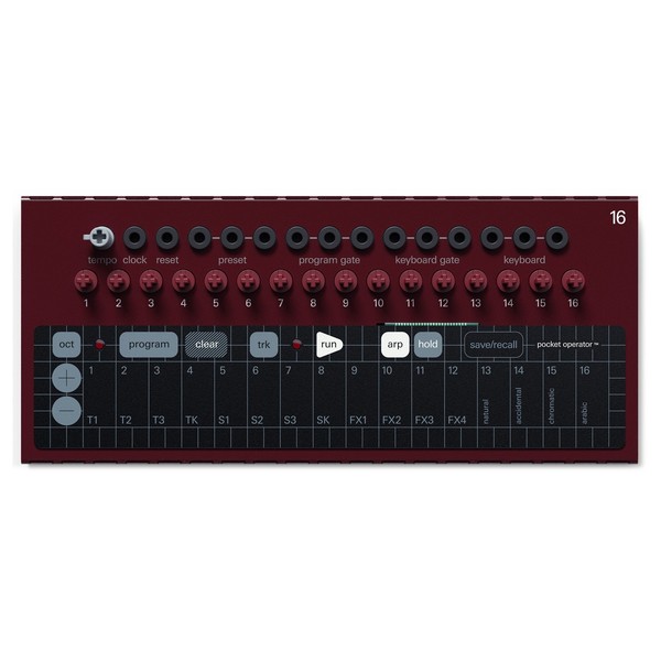 Teenage Engineering Modular 16 Keyboard Controller - Top