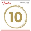 Fender 80/20 70XL Bronze Ball End Acoustic Strings, 10-48