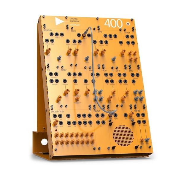 Teenage Engineering PO Modular 400 Analog Synthesizer - Angled
