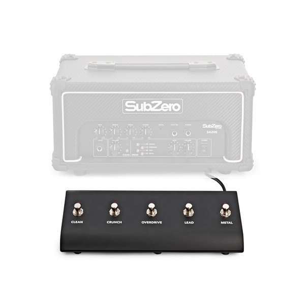 SubZero SA20E-5FS 5-Button Footswitch