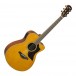Yamaha AC1M Mahogany Electro Acoustic, Natural w/ Free THR5A - front