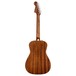 Fender Malibu Special Electro Acoustic, Mahogany - back