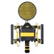 Neat Worker Bee Cardioid Solid State Condenser Microphone - Front with shock mount