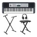 Yamaha YPT 270 61-Key Portable Keyboard Package