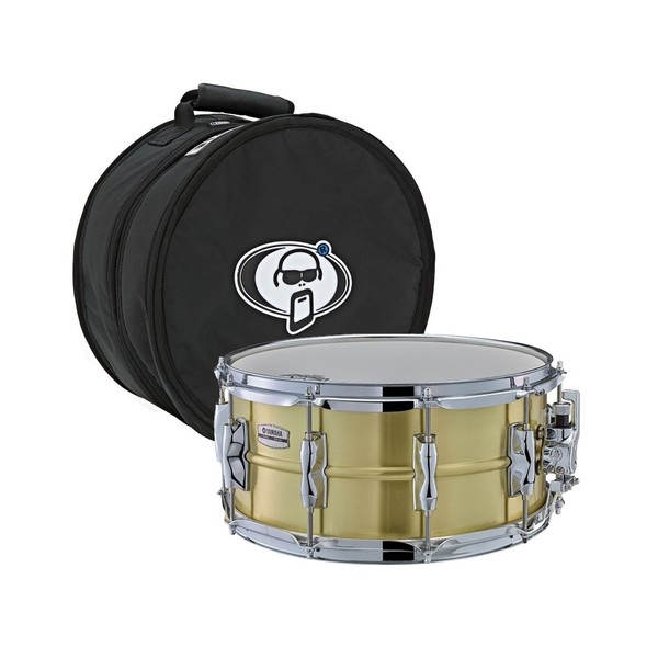 Yamaha Recording Custom Brass Snare Drum 14'' x 6.5'' w/Case