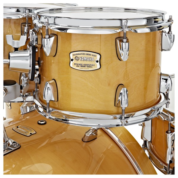 Yamaha Stage Custom 22 5 Piece Shell Pack w Hardware, Natural Woo