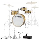 Yamaha Stage Custom Hip 20" 4pc w/Crosstown Hardware, Natural Wood