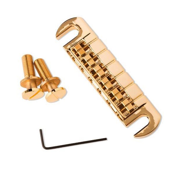 PRS Adjustable Stoptail Bridge & Studs, Gold - Main