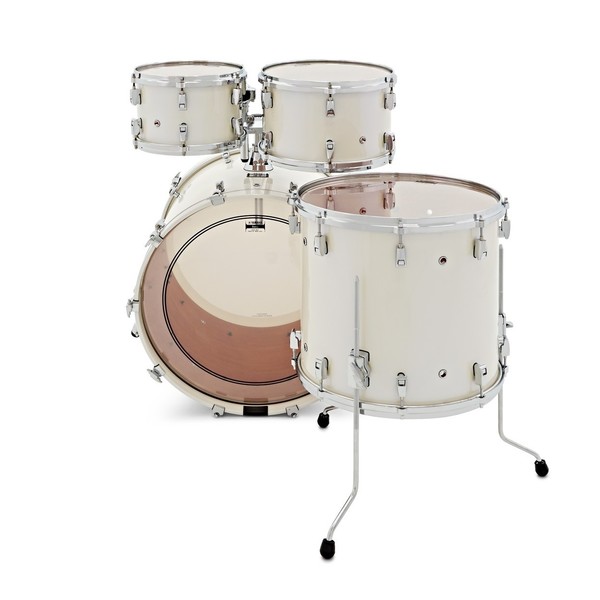 Yamaha Absolute Maple Hybrid 4pc Shell Pack, Polar White