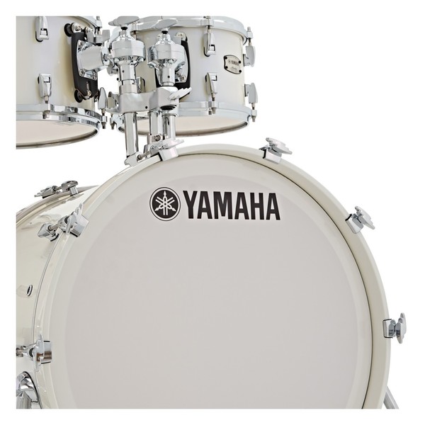 Yamaha Absolute Maple Hybrid 4pc Shell Pack, Polar White