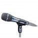 AE5400 Handheld Large Diaphragm Mic - On microphone stand