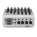 8 Channel USB Mixer - Rear View