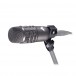 AE2500 Dual Element Instrument Mic, Front Angled Left