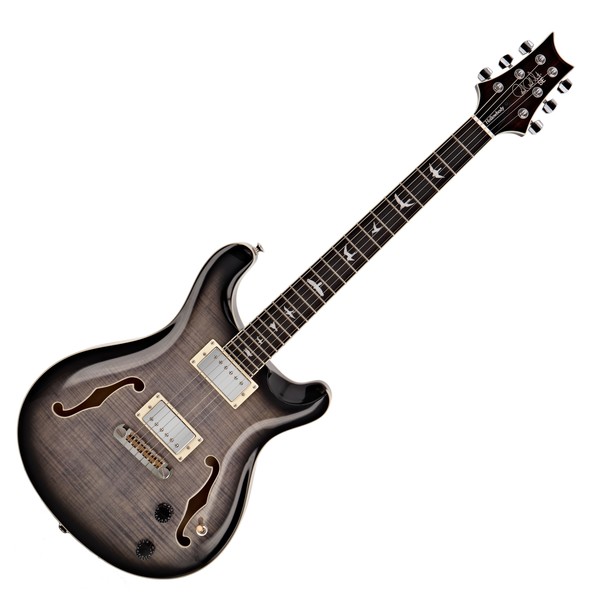 PRS SE Hollowbody II, Charcoal Burst