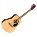 Fender FA-125 Dreadnought WN, Natural - Body Angled