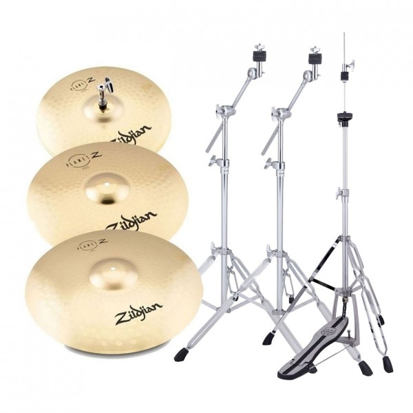 Zildjian Planet Z Complete Pack Cymbal Set with Stands