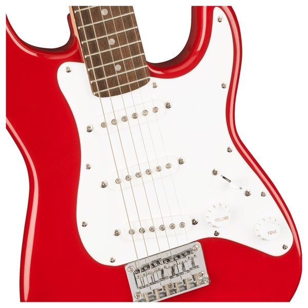 Squier Mini Stratocaster 3/4 Size, Dakota Red - Pickups
