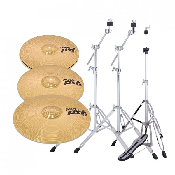 Paiste PST 3 Universal Cymbal Set with Stands