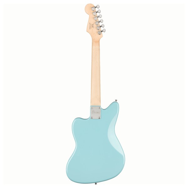 Squier Mini Jazzmaster HH MN, Daphne Blue back