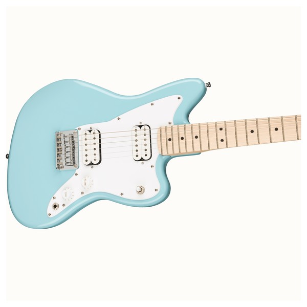 Squier Mini Jazzmaster HH MN, Daphne Blue close