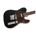 Squier FSR Affinity Telecaster LRL, Black w/ Tortoise Shell Pickguard - hardware