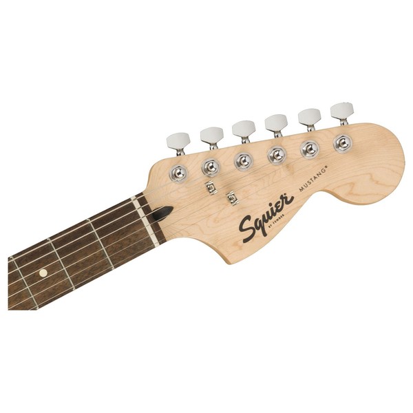 Squier FSR Bullet Competition Mustang HH LRL, White w/ Black Squier FSR Bullet Competition Mustang HH LRL, White w/ Black