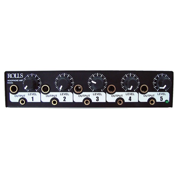 Rolls RA53B 5-Channel Headphone Amplifier - Front