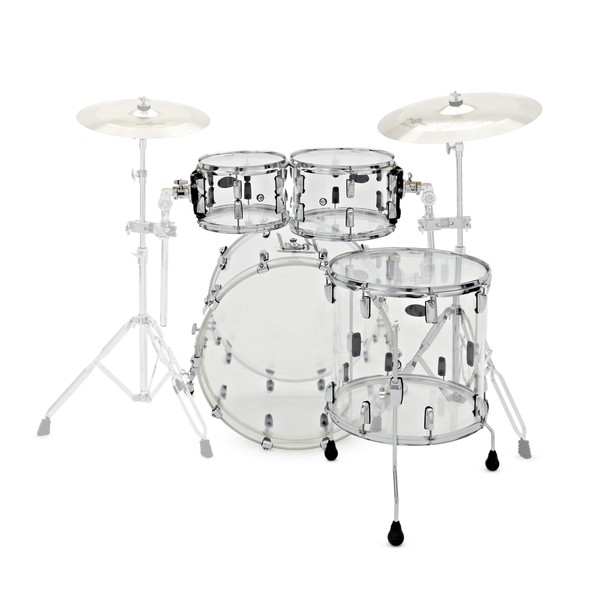 Pearl Crystal Beat 22'' American Fusion 4pc Shell Pack, Ultra Clear