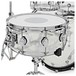 DW Drums Design Series Seamless Acrylic 22'' Shell Pack, Clear