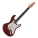 LA Select Electric Guitar HSS by Gear4music, Trans Red