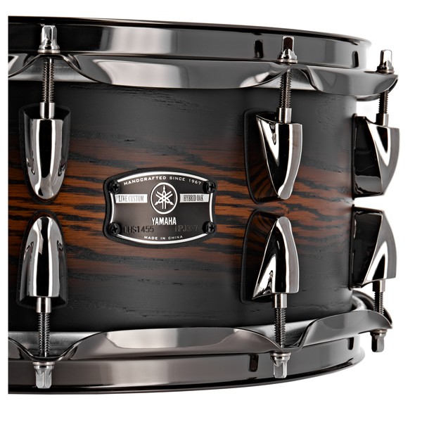 Yamaha Live Custom Hybrid 14 x 5.5 Snare Drum, Earth Sunburst