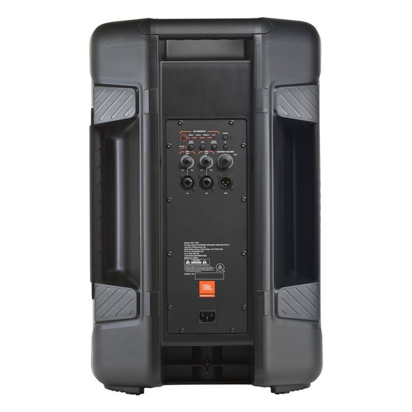 JBL IRX 12 inch Active Portable Speaker with Bluetooth, Back