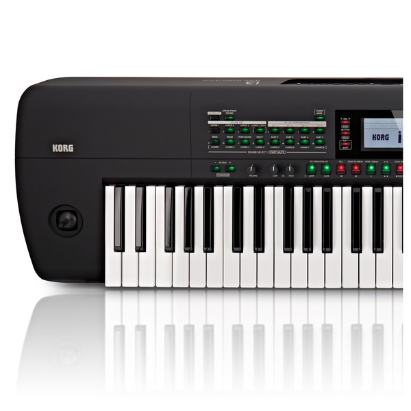 Korg I3 Portable Arranger Workstation, Black