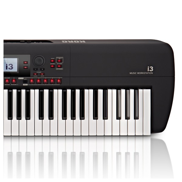 Korg I3 Portable Arranger Workstation, Black