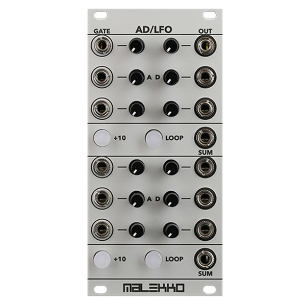 Malekko AD/LFO-V 6-Channel Envelope & LFO Generator For Video (12HP) - Main