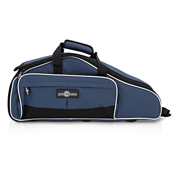 Deluxe Alto Sax Gig Bag by Gear4music, Blue