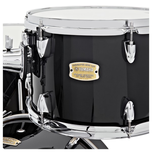 Yamaha Stage Custom Bop 3 Pc Shell Pack, Raven Black