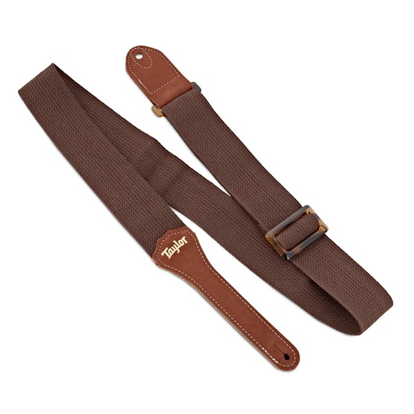 Taylor 2" Strap, Chocolate Brown Cotton