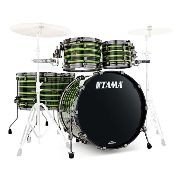 Tama Starclassic Walnut/Birch 22" 5pc, Neon Yellow Oyster