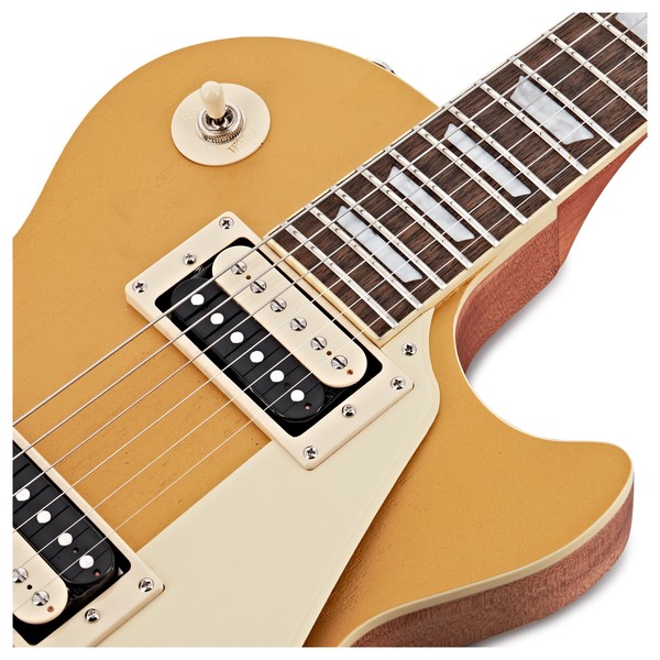 Epiphone Les Paul Classic Worn, Worn Metallic Gold at Gear4music