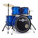 BDK-1 pełny rozmiar zestaw perkusyjny Starter marki Gear4music, niebieski